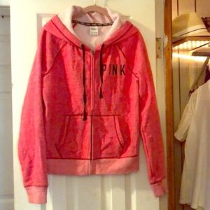 PINK Zip Up Hoodie